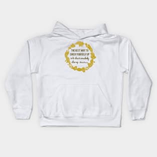 Cheer Yourself Up Kids Hoodie